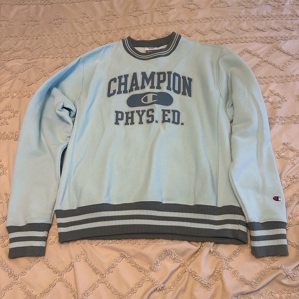 Champion Phys. Ed. Reverse Weave Sweatshirt Size Medium
